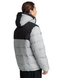 4 Dulcey - Water-Resistant Jacket for Men Grey Z1JKG7ELF1 Element