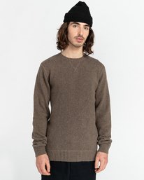 3 Kayden - Pull pour Homme Beige Z1JPC1ELF1 Element