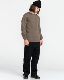 4 Kayden - Pull pour Homme Beige Z1JPC1ELF1 Element