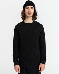 1 Kayden - Pull pour Homme Noir Z1JPC1ELF1 Element