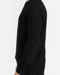 2 Kayden - Pull pour Homme Noir Z1JPC1ELF1 Element
