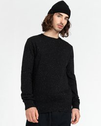 3 Kayden - Pull pour Homme Noir Z1JPC1ELF1 Element