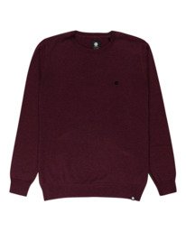 0 Crew - Pull pour Homme Rouge Z1JPC2ELF1 Element