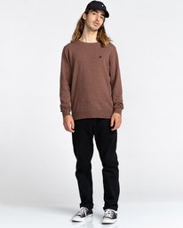 2 Crew - Jersey Cerrado para Hombre Marron Z1JPC2ELF1 Element