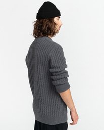 6 Marvik - Jumper for Men Gray Z1JPC4ELF1 Element