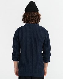 6 Marvik - Pull pour Homme Bleu Z1JPC4ELF1 Element