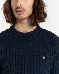 3 Marvik - Pull pour Homme Bleu Z1JPC4ELF1 Element