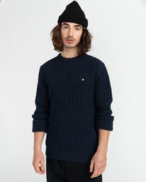 4 Marvik - Pull pour Homme Bleu Z1JPC4ELF1 Element