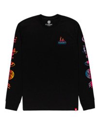0 Cabeza - Maglietta a Maniche Lunghe da Uomo  Z1LSD4ELF1 Element