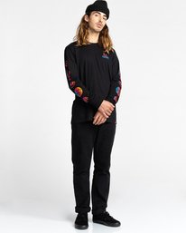 4 Cabeza - Maglietta a Maniche Lunghe da Uomo  Z1LSD4ELF1 Element