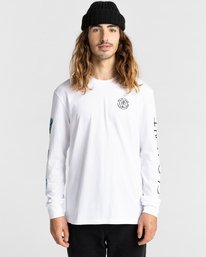 2 Ravana - Longsleeve für Männer Weiss Z1LSD7ELF1 Element