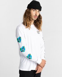 3 Ravana - Longsleeve für Männer Weiss Z1LSD7ELF1 Element