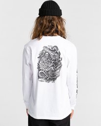 5 Acceptance - Long Sleeve T-Shirt for Men White Z1LSE3ELF1 Element