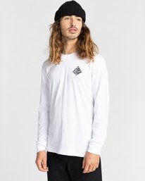 2 Acceptance - Long Sleeve T-Shirt for Men White Z1LSE3ELF1 Element