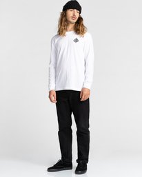 4 Acceptance - Long Sleeve T-Shirt for Men White Z1LSE3ELF1 Element