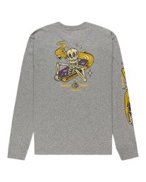 1 Transender - Long Sleeve T-Shirt for Men Grey Z1LSE4ELF1 Element