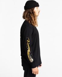 3 Transender - Longsleeve für Männer Schwarz Z1LSE4ELF1 Element