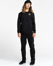 4 Transender - Longsleeve für Männer Schwarz Z1LSE4ELF1 Element
