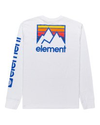 1 Joint - Long Sleeve T-Shirt Unisex White Z1LSE5ELF1 Element