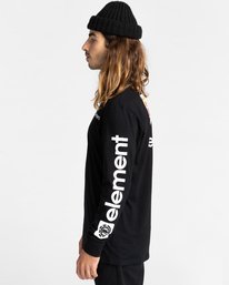 3 Joint - Longsleeve Unisex Schwarz Z1LSE5ELF1 Element