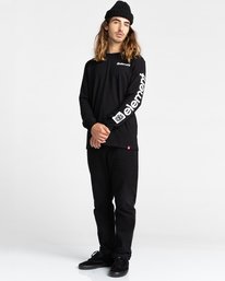 4 Joint - Longsleeve Unisex Schwarz Z1LSE5ELF1 Element