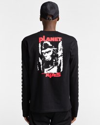 6 Pota Surge - Long Sleeve T-Shirt Unisex Black Z1LSE9ELF1 Element