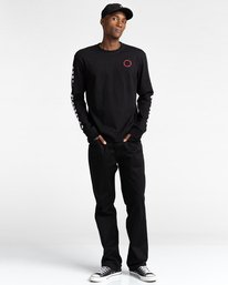 5 Pota Surge - Long Sleeve T-Shirt Unisex Black Z1LSE9ELF1 Element