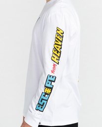 3 Reckoning - Maglietta a Maniche Lunghe Unisex White Z1LSF3ELF1 Element