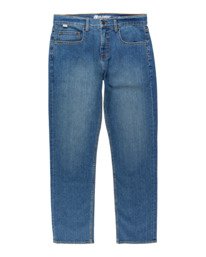 0 E03 - Slim Fit Jeans for Men Blue Z1PNB2ELF1 Element