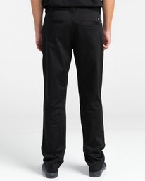 5 Sawyer - Pantaloni Chino voor Uomo Black Z1PTC4ELF1 Element