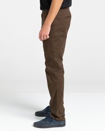 3 Howland Classic - Pantalon chino pour Homme Marron Z1PTC5ELF1 Element
