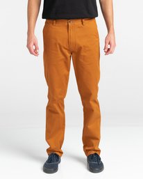2 Howland Classic - Pantalon chino pour Homme Marron Z1PTC5ELF1 Element
