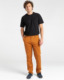 4 Howland Classic - Pantalon chino pour Homme Marron Z1PTC5ELF1 Element