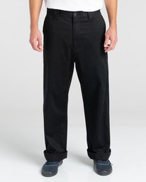 2 Pleat Chillin Flannel - Trousers for Men  Z1PTD1ELF1 Element