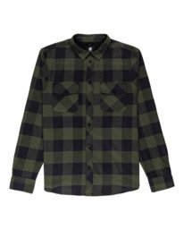 0 Tacoma - Flannel Shirt for Men Green Z1SHC1ELF1 Element