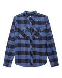 0 Tacoma - Chemise en flanelle pour Homme Bleu Z1SHC1ELF1 Element