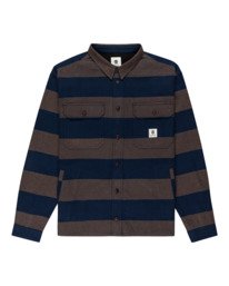 0 Wentworth Stripes - Flannel Shirt for Men  Z1SHC5ELF1 Element