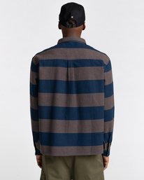 6 Wentworth Stripes - Flannel Shirt for Men  Z1SHC5ELF1 Element