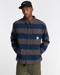 1 Wentworth Stripes - Flannel Shirt for Men  Z1SHC5ELF1 Element