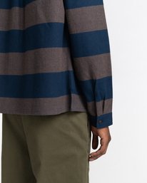 4 Wentworth Stripes - Flannel Shirt for Men  Z1SHC5ELF1 Element