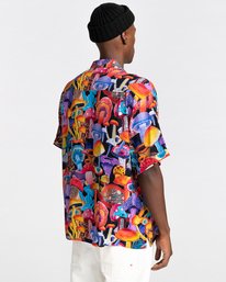 3 Shrooms - Kurzärmliges Hemd für Männer  Z1SHD1ELF1 Element