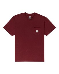 0 Basic Label - T-shirt manches courtes Rouge Z1SSI1ELF1 Element