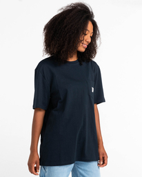 2 Basic Label - T-shirt manches courtes Gris Z1SSI1ELF1 Element