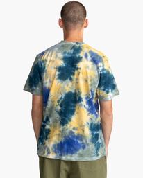 9 Basic Label - T-shirt manches courtes Bleu Z1SSI1ELF1 Element