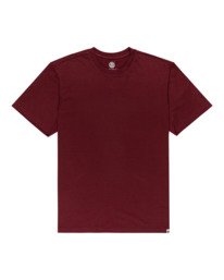 0 Crew - T-shirt Unisexe Rouge Z1SSI2ELF1 Element