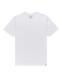 0 Crew - T-shirt Unisexe Blanc Z1SSI2ELF1 Element