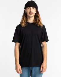 1 Crew - T-shirt Unisexe Noir Z1SSI2ELF1 Element