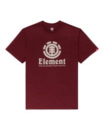 0 Vertical - Camiseta para Hombre Rojo Z1SSI4ELF1 Element