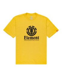 0 Vertical - T-shirt pour Homme Jaune Z1SSI4ELF1 Element