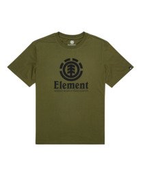 0 Vertical - T-shirt pour Homme Vert Z1SSI4ELF1 Element